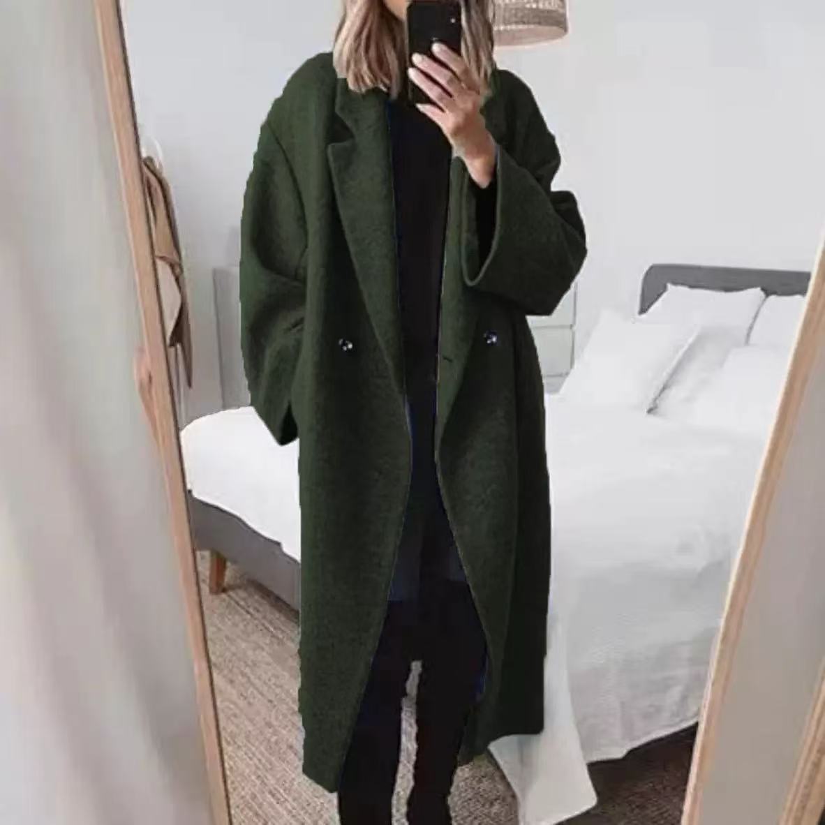 Women's Long and Versatile Trench Coat